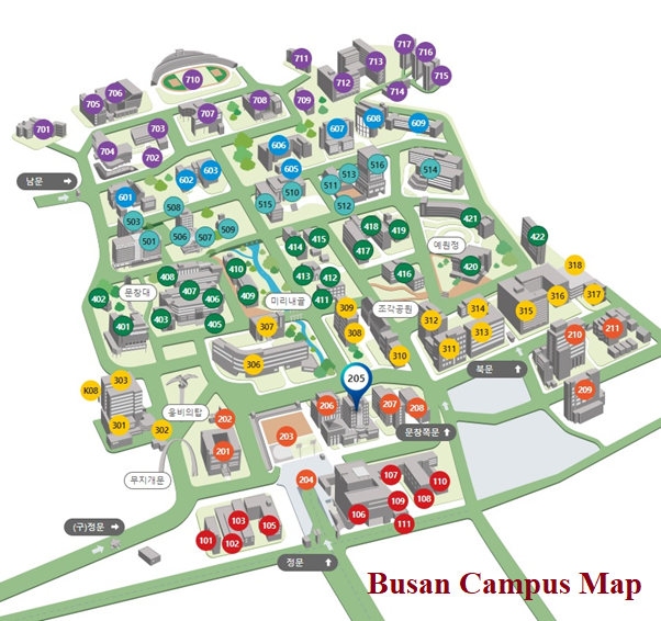 Busan Campus Map